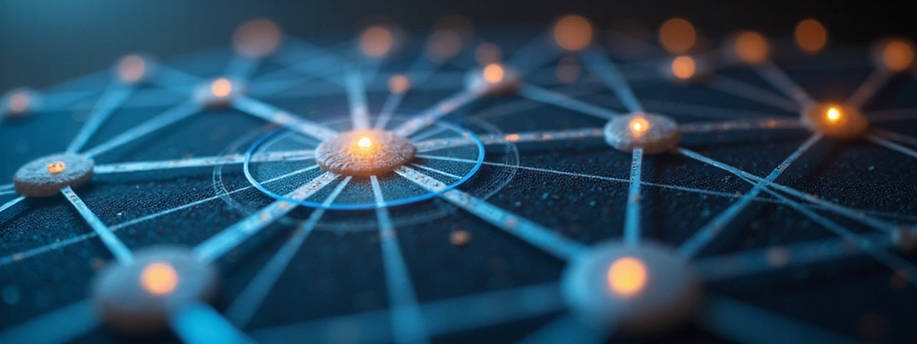 Abstract representation of financial security and support