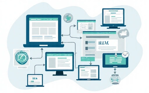 Visual representation of external website links
